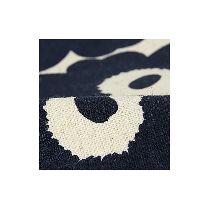 Marimekko 70530-851 Vilya Pouch, Cotton/Dark Blue MINI-UNIKKO VILJA, cotton/dark blue