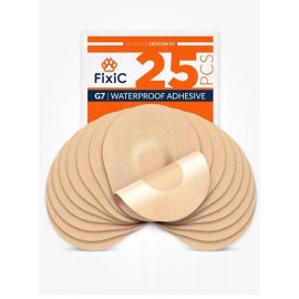 Fixic Adhesive Patches for G7 – 25 Pack Premium Waterproof Adhesive Patches – Fixic