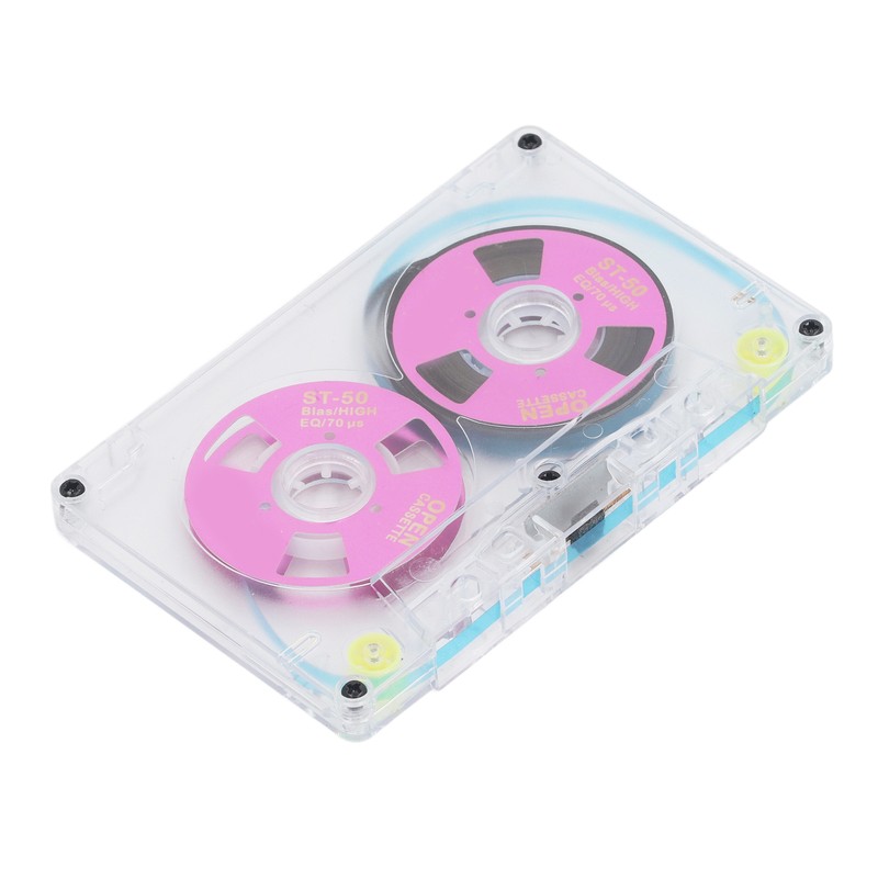 Blank Cassette Tapes for Recording Audio Tapes Low Noise High