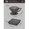 CBJAPAN QAHWA Coffee Dripper Folding [Made in Japan] with Storage
