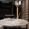 JEFE HEX 3-Pieces 5/64" Hex Shank Drill Bit, HSS Titanium