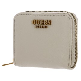 GUESS Arja SLG Small Zip Around Wallet Stone, stone, Minimalist