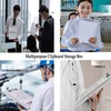SAYEEC Clear Clipboard with Storage, High Capacity Nursing Clipboard with
