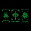 NieR: Automata Ver1.1a High Luminous Smartphone Sticker Set