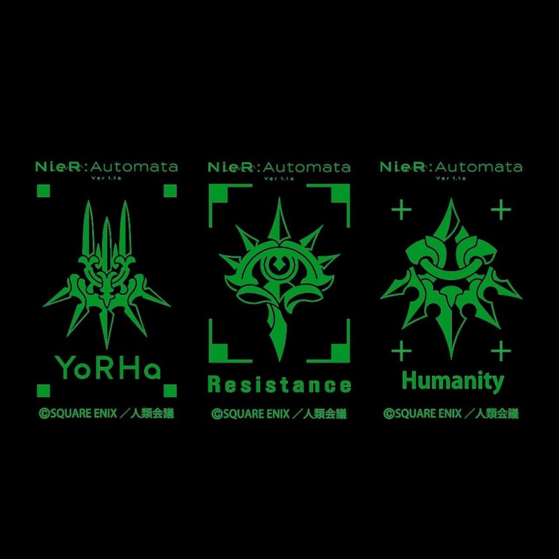 NieR: Automata Ver1.1a High Luminous Smartphone Sticker Set