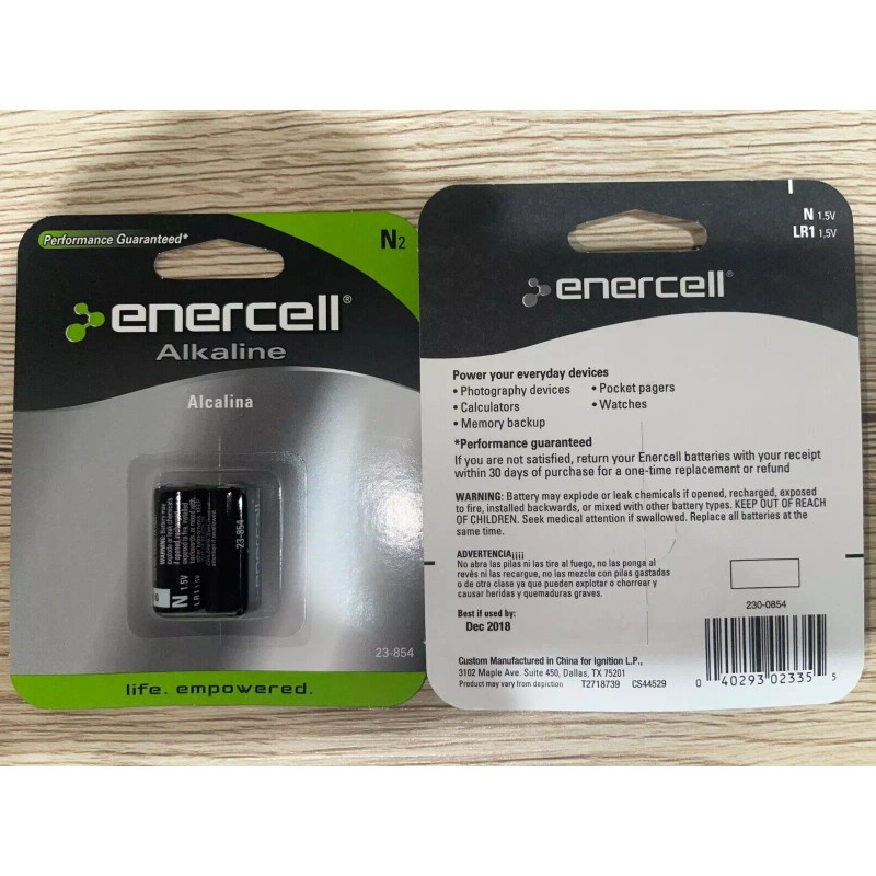 Enercell 4 Enercell "N" 1.5V Alkaline Batteries