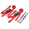 Daytona 42067 Motorcycle Lashing Belt, Set of 2, Ratchet Type,
