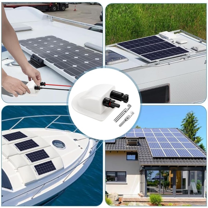 Udbrud Roof Feed-Out, Pack of 2 IP68 Solar Double Cable