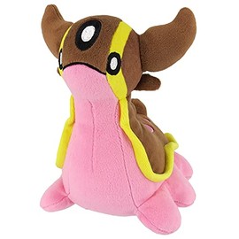 Saneboeki PP210 Pokemon All Star Collection Tritodon (S) W 5.1 x D 5.5 x H 7.1 inches (13 x 14 x 18 cm) Plush Toy, Pokemon