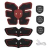 Portable Abdominal Muscle EMS Stimulator Massager Fitness Training Exercising Device
