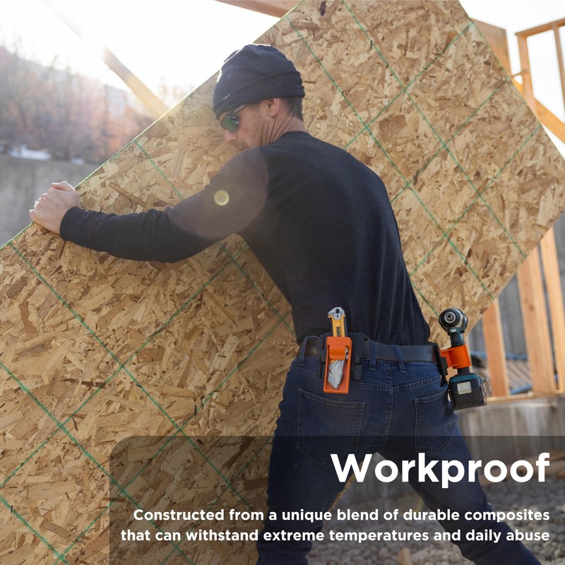 SwatClips Utility Knife Holster - Composite Holster for Home Improvement