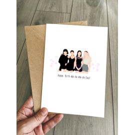 Funny BlackPink Birthday Card - Happy Birth ddu du ddu du day! Kpop Birthday card for daughter or friend