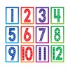 Carson Dellosa Math Multiples Posters, 8.5" x 11" Math Posters