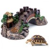 Resin Aquarium Ornament: Fish Tree Water Landscape Bridge for Tank Decor BL03518