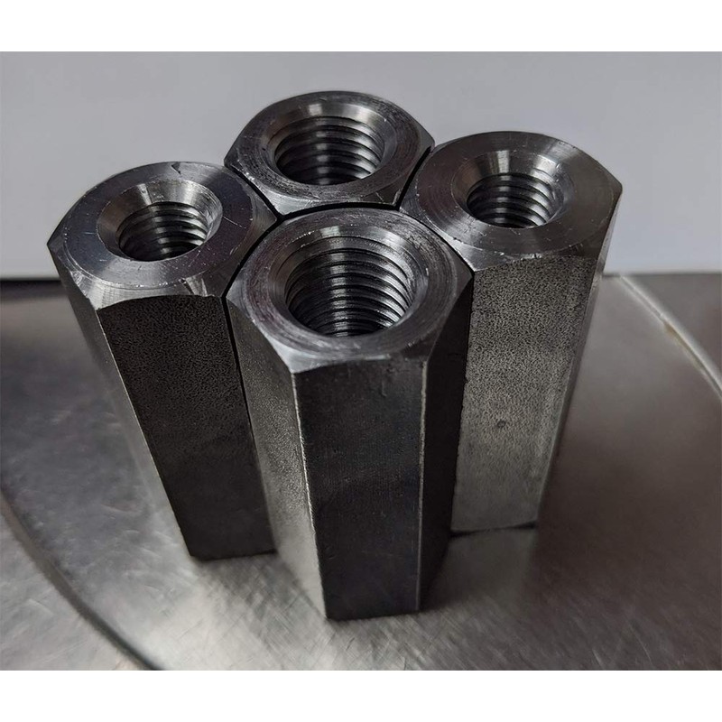 M10 Hex Coupling Nuts (30 mm 17 mm) Long Rod
