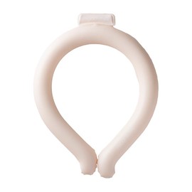 Neck Cool Ring, 72°F (28°C), Neck Cooler, Cooling Sensation, Ice Ring, Neck Ring (Dust-Brown, S)