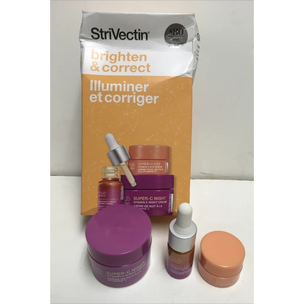 Strivectin brighten & correct super C night cream + eye