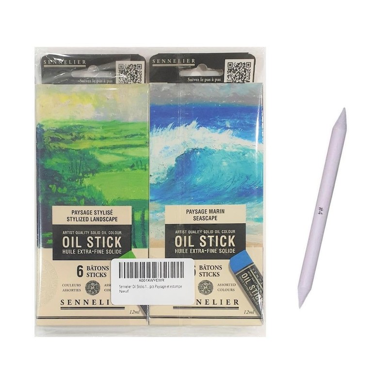 Sennelier Oil Sticks Mini Sticks Landscape and Stumps - Pack