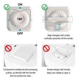 youocomu Outlet Cover Baby proofing -32 Pack Plug Covers for Electrical Outlets with Dual Safety Locks, Child Proof Outlet Covers Improved Baby proofing outlets