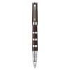 Parker Ingenuity Large Brown Rubber and Metal Chrome Trim Medium