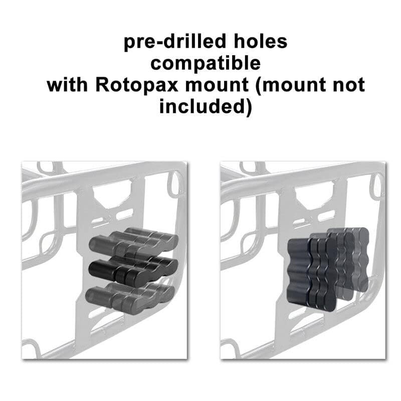 BoCID Side Carrier Motorcycle Pannier Racks Saddlebag Support Racks Compatible