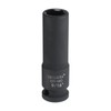 sourcing map 9/16 Inch SAE Deep Impact Socket 1/2 Inch