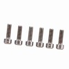6pcs set M5*16mm Titanium Alloy Bike Fixed Stem Bolts For