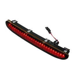 VekAuto LED Third Brake Light Compatible for Opel for Vauxhall for Astra J MK 2009-2017, Waterproof Plastic Black Housing 3rd High Mounted Stop Lamp Rear Center High Level Brake Light