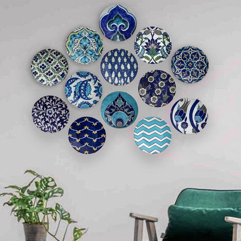WINSOME Invisible Plate Hangers for Wall | Decorative Dish Display