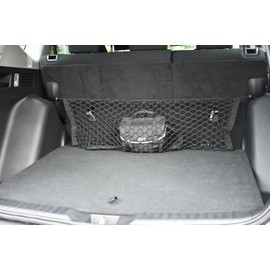 EACCESSORIES EA Trunk Rear Seats Organizer Cargo Net for Honda CR-V 2017-2022 - Envelope Style Cargo Net for SUV - Premium Mesh Car Trunk Organizer Vehicle Carrier Storage–Compatible with CR-V