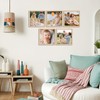 Ditwis 8x8 Photo Frame Wood Colour, Modern Natural Square Picture