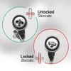 Cable Technologies Steel Security Cable 110cm Notebook with Padlock Kensington