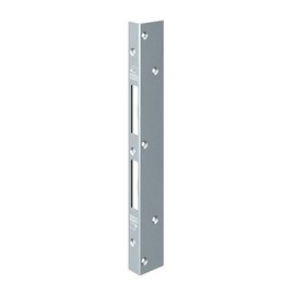 BASI Repair Angle Strike Plate for Interior Doors Room Doors 300 x 40 x 21 mm Universal Repair Strike Plate DIN Right/Left Strike Plate Galvanised Steel