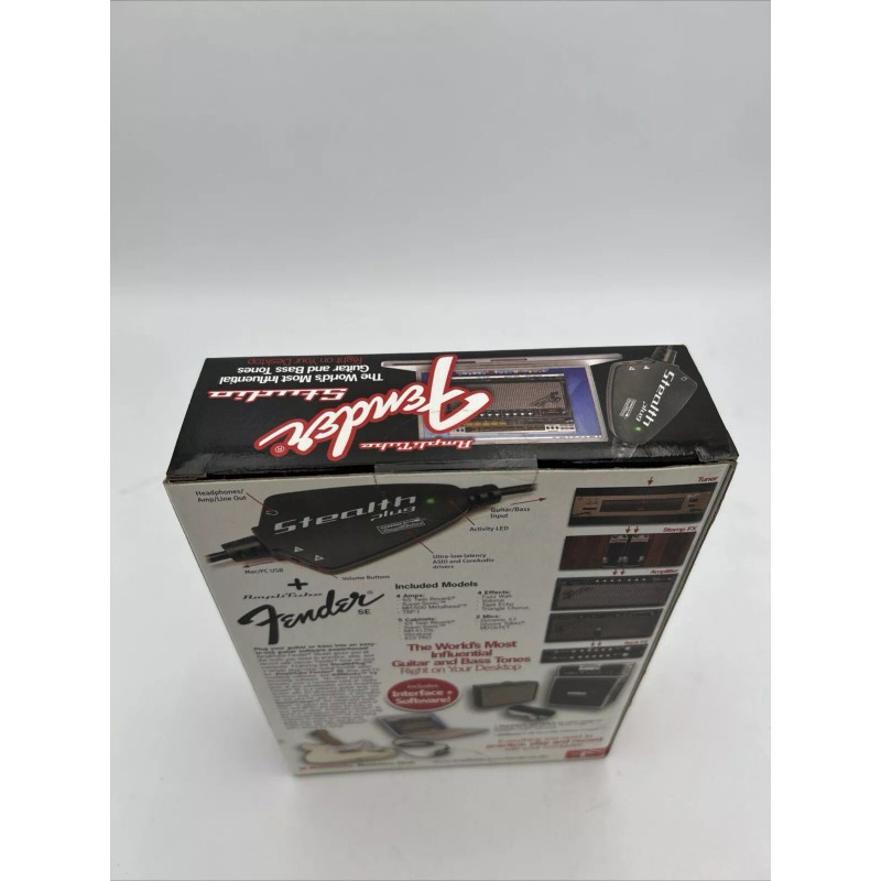 IK Multimedia Fender Amplitude Studio IK Multimedia Stealth Plug Guitar
