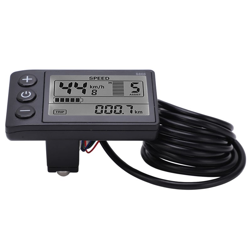 Electric Bike LCD Display Panel, Display Meter Control Panel, Large