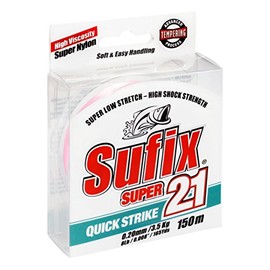 Sufix - Super 21 Fluoro Lv Pink 150M20 - Ds1In0225K6B2S - Asu470286