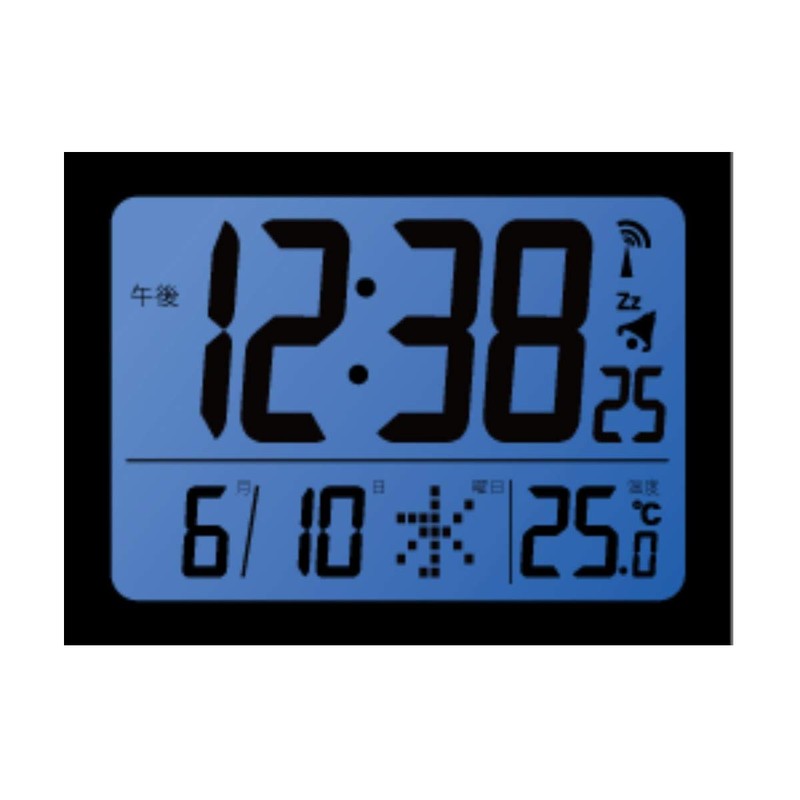 MAG T-776WH-Z Alarm Clock, Radio, Digital, Falman, Backlight, Snooze Function,