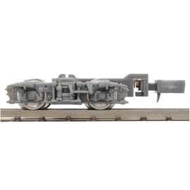 Greenmax 5012-1 N Gauge DT24 Gray Non-Collecting Truck for 1 Car Model Railway