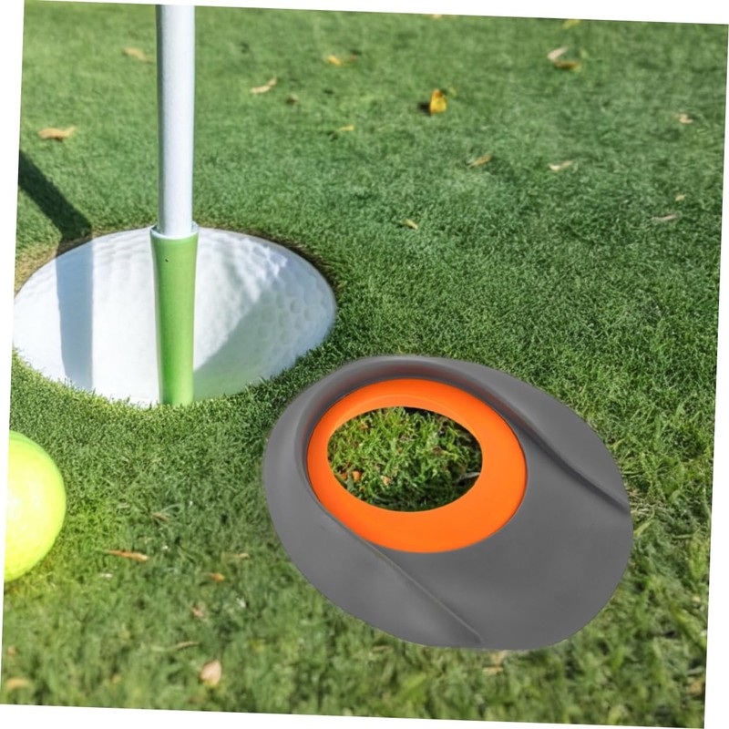 BESPORTBLE 3pcs Indoor Golf Putting Practice Cups Portable Grey Training