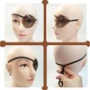 AMZVIO 2pcs Eye Shield After Cataract Surgery Dark Clear Eye
