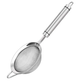 SUNWUKIN SUNWUKIN 304 Stainless Steel Fine Mesh Strainers for Kitchen, Colander-Skimmer with Handle, Sieve Sifters for Food, Tea, Rice, Oil, Noodles, Fruits, Vegetable