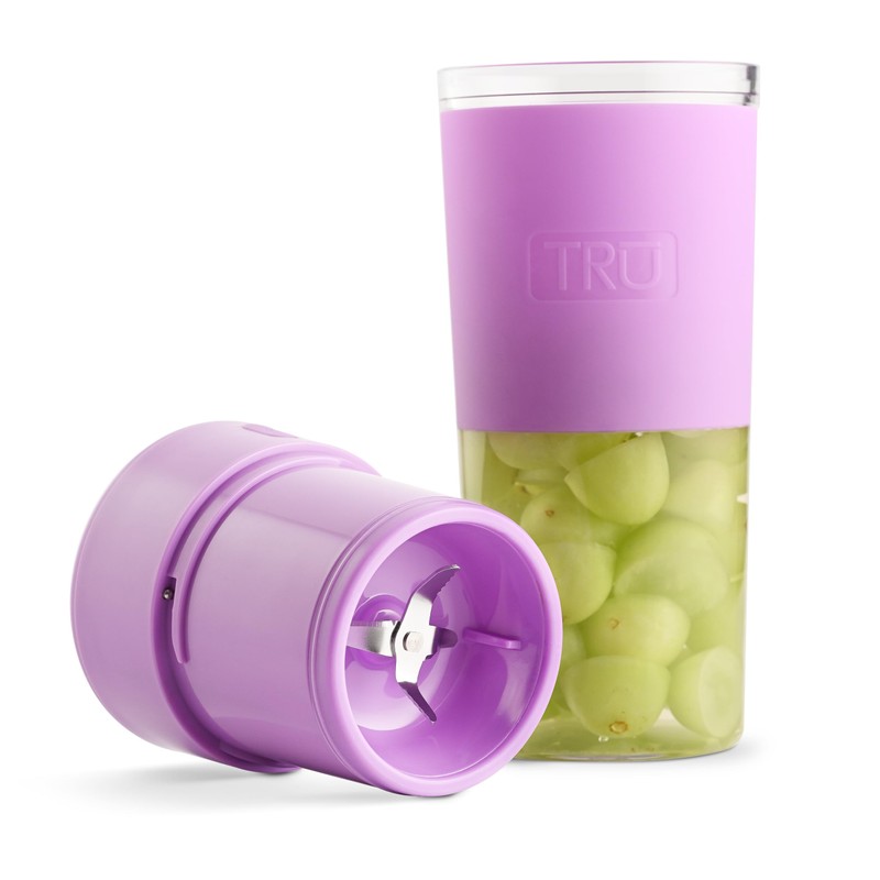 TRU Hydration Blender with Single-Button Operation & USB Rechargeable Battery