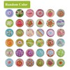 Pack of 100 Creative Decorative Tacks, Drawing Pins, Multicoloured Round