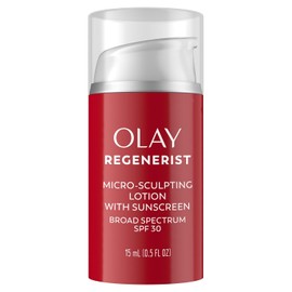Face Moisturizer Olay Regenerist Micro Sculpting Cream With Spf Travel Size Fluid Ounce