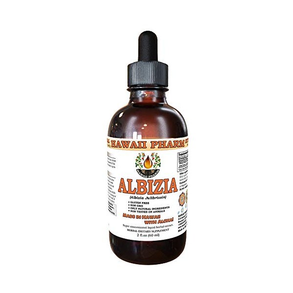 Albizia Liquid Extract, Albizia (Albizia julibrissin) Flower Tincture Supplement 2 oz