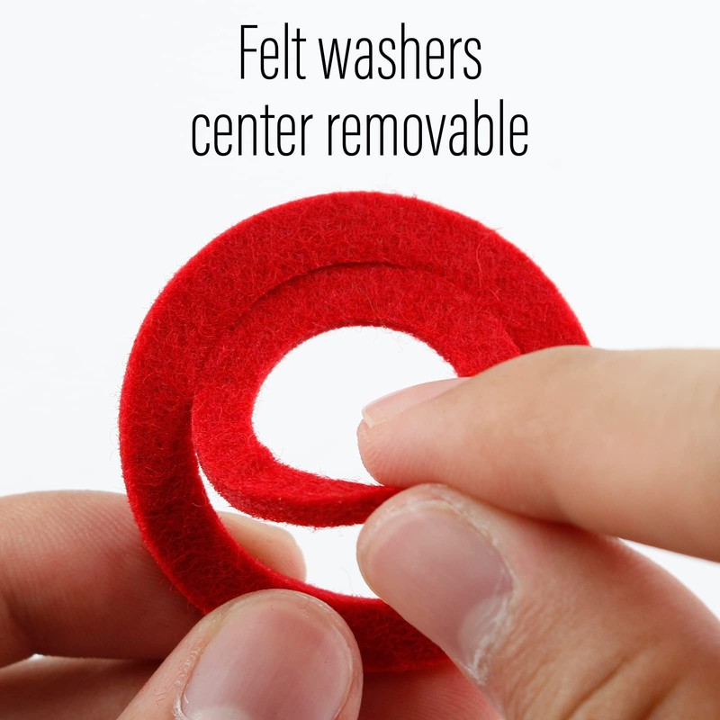 Bonsicoky 20 PCS Battery Terminal Anti Corrosion Washers Fiber, 10