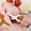 Vutyvve Kitchen Scissors, Stainless Steel Blades, Soft Grip, Multifunctional Kitchen