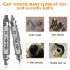HSS 4341 Screw Extractor Set, 5 Pieces, M3-M18, for Damaged