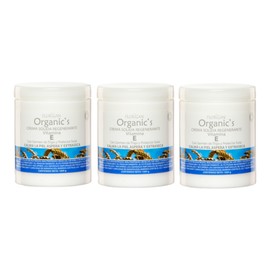 Crema Sólida Regenerante Vitamina E con Germen de Trigo 600grs. FLORIGAN Línea Organics (3 piezas)