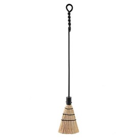 Minuteman International WRL-02B Rope Design Brush, Extra Long Single Fireplace Tool, Extra Long